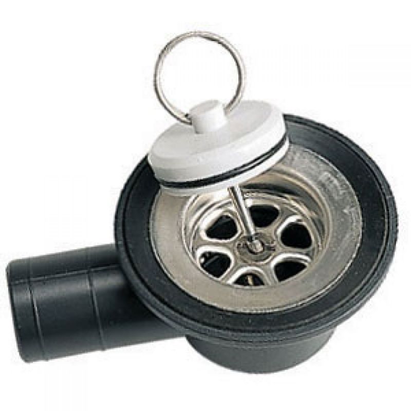 Haakse Afvoerplug 33mm