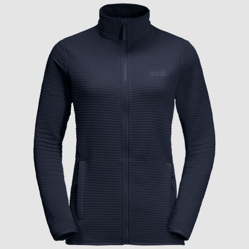 Jack Wolfskin Jacket Modesto Xl Women Midnight Blue