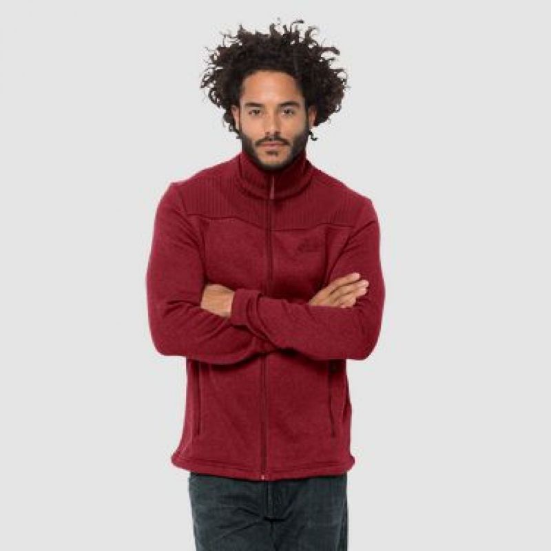 Jack Wolfskin Jacket Scandic M Men Dark Red