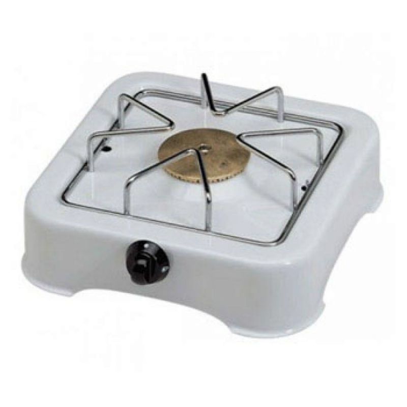 Komfoor 1-pits Parker Wit