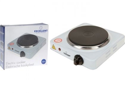 Kookplaat Enkel Wit 1000w