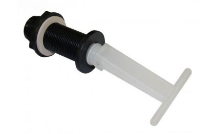 Leegloopventiel Met Bodemdoorvoer