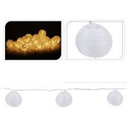 Lichtslinger Wit 20 Lampions