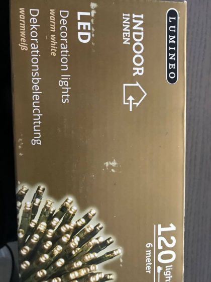 Lichtsnoer Deco 5.95m-120l Transparant