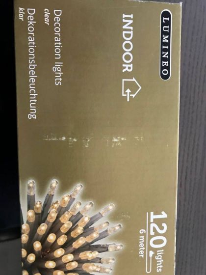 Lichtsnoer Deco 6m-120l Transparant