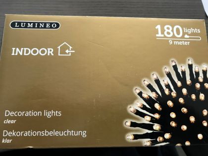 Lichtsnoer Deco 9m-180l Groen