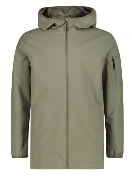 Man Parka Fix Hood 54 Sage Cmp