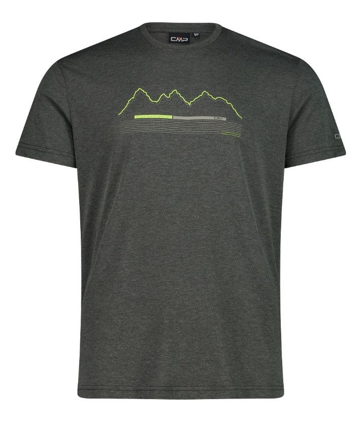 Man T-shirt 48 Pine Mel Cmp