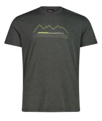 Man T-shirt 52 Pine Mel Cmp