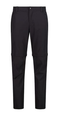 Man Zip Off Pant 48 Antracite Cmp