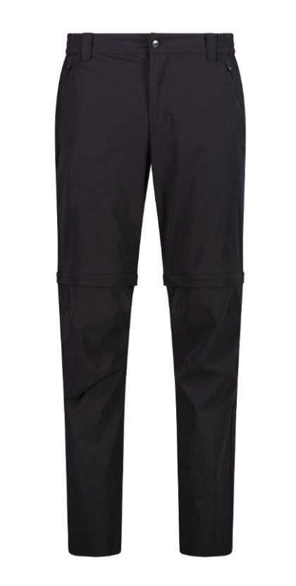 Man Zip Off Pant 56 Antracite Cmp