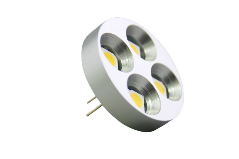 Metaal Flat Led G4 3200k