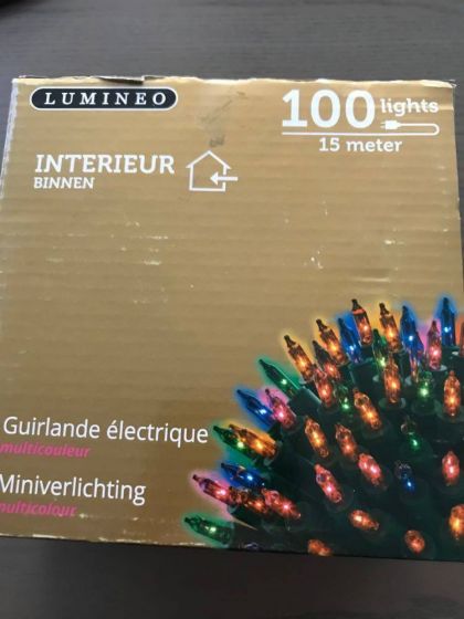 Miniverl. Grote Lamph 15m-100l Groen/mul