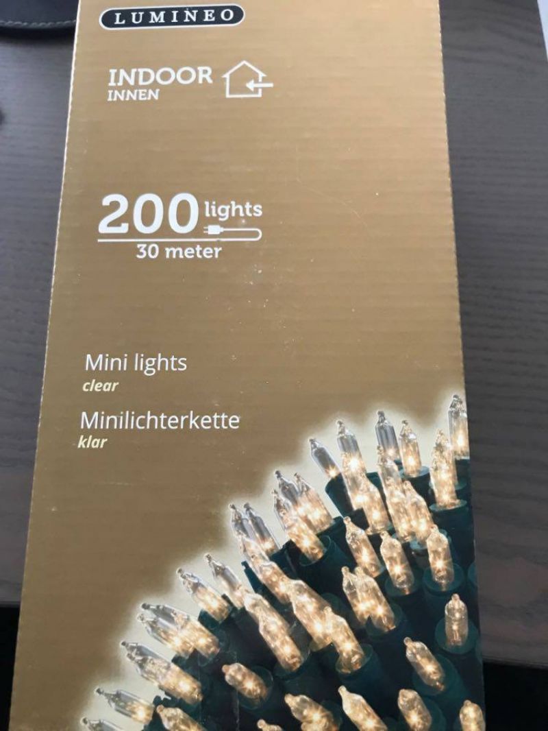 Lumineo Miniverl. Grote Lamph 30m-200l Groen
