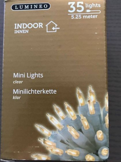 Miniverl. Grote Lamph 5.25m-35l Transpar