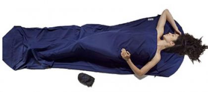 Mummy Liner Microfiber Blue Cocoon