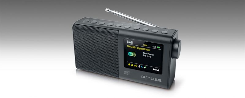 Muse M 117 Db-radio Dab+/display