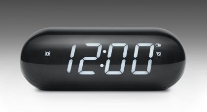 Muse M 19 Gl Clock Radio Black