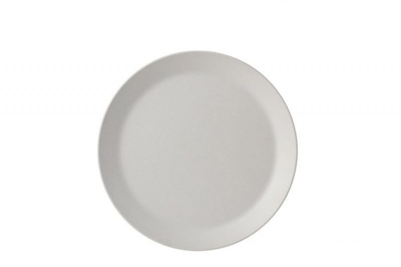 Assiette Bloom 240 Pebble White