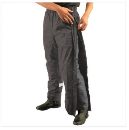 Overtrouser Full Zip Mac Xxxl Black