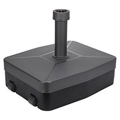 Parasolvoet Donkergrijs Vierkant