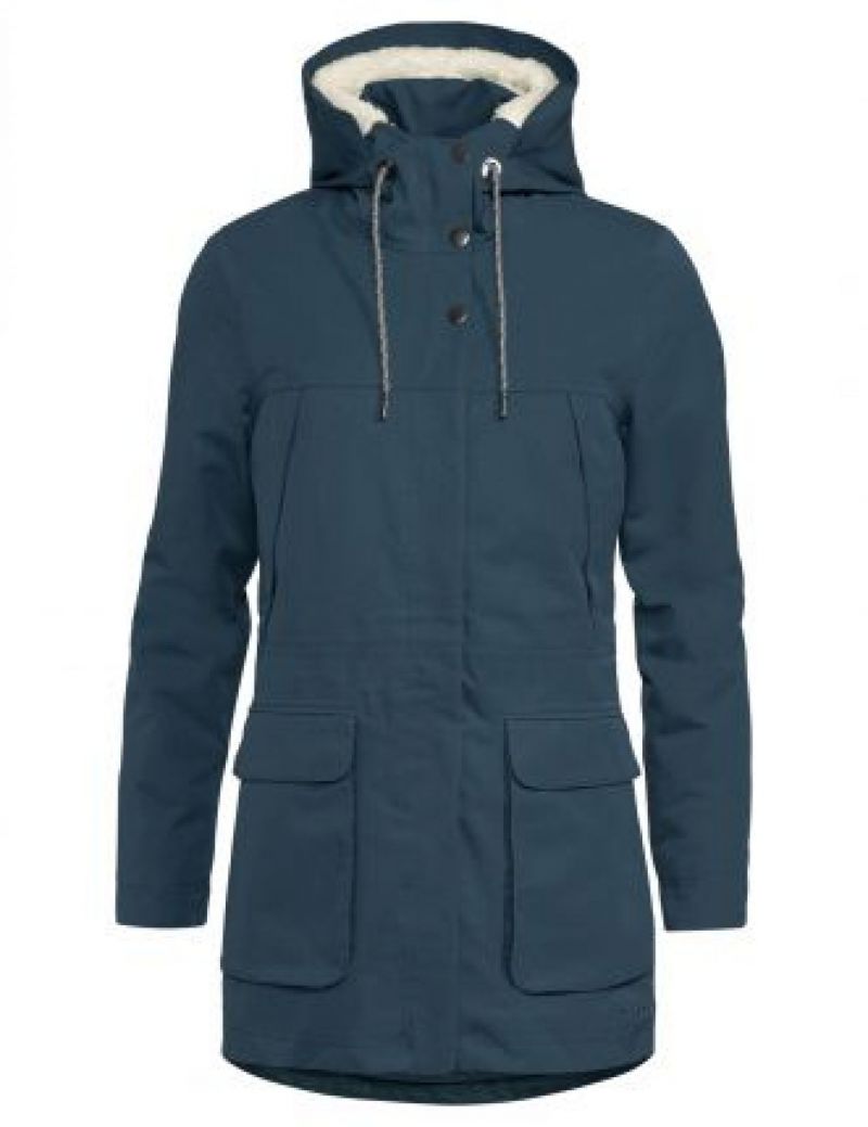 Parka Manukau 36 Women Steelblue