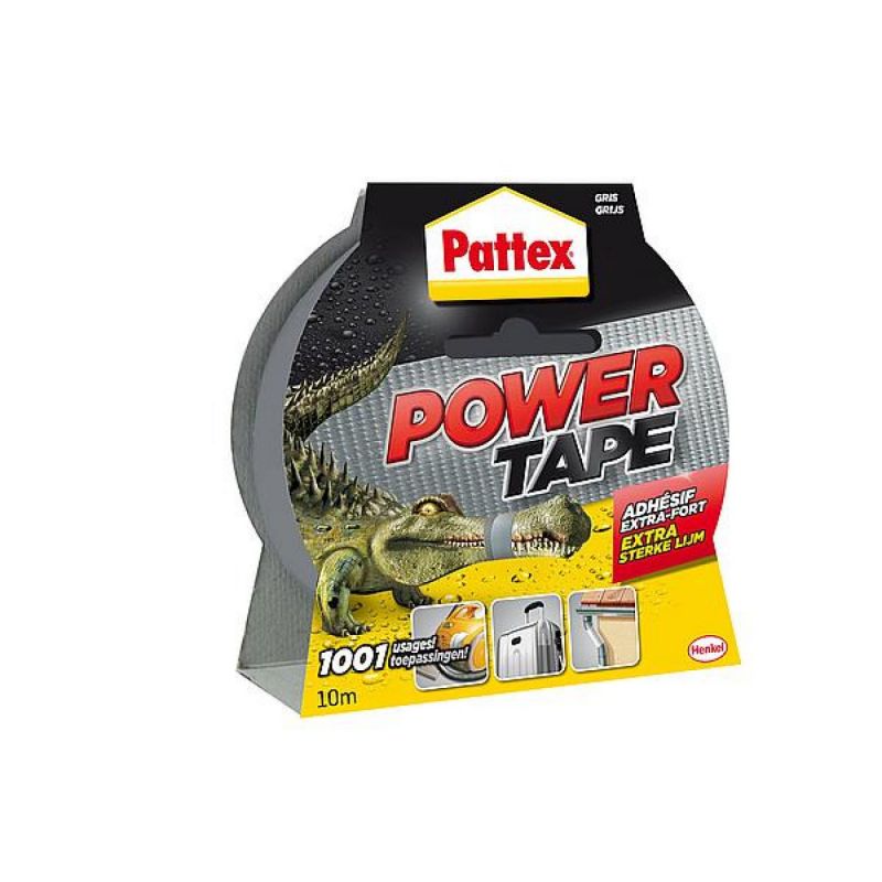 Pattex Power Tape 10m Grijs