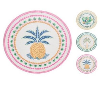 Placemat D38cm Design Ass.
