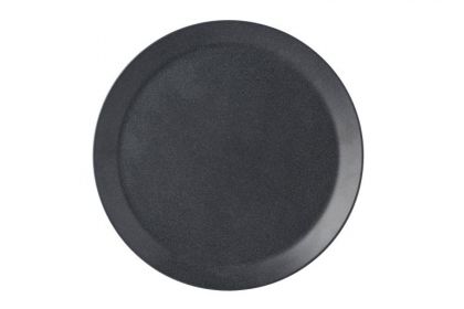 Assiette Plate Bloom 280 Pebble Black