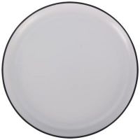 Assiette Plate Melamine 25cm Blanc