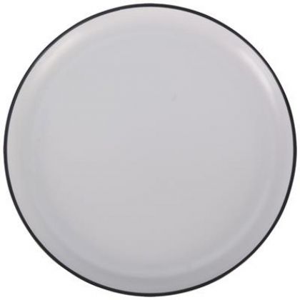 Plat Bord Melamine 25cm Wit