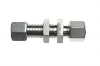 Rechte Schotdoorvoer 8x8mm