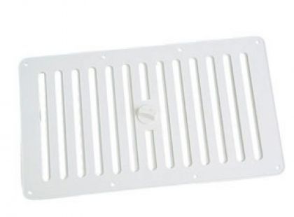 Rooster 385x22mm Wit Met Luik