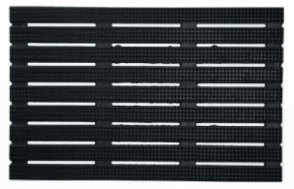 Rubber Schraapmat 45x75 Antraciet