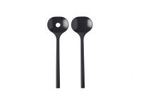 Saladebestek Bloom 2dlg Pebble Black