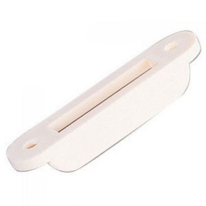 Schootplaat 55x10 Wit