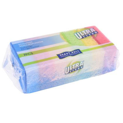 Schuursponsjes 7st Ass.