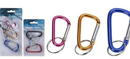 Set Porte-clef Mousqueton