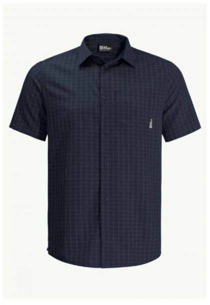 Shirt El Dorado S Men Blue Checks