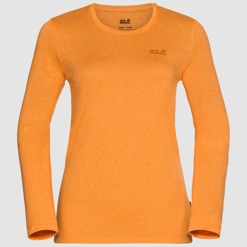 Sky Thermal S Orange Ls Women Base Layer