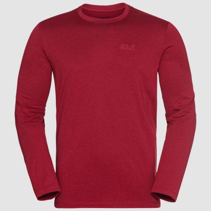 Jack Wolfskin Sky Thermal S Red Ls Men Base Layer