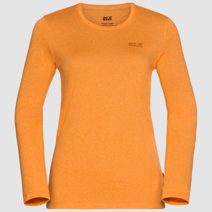 Sky Thermal Xxl Orange Ls Women Base Lay