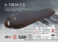 Slaapzak X-trem 2.0 Large 230cm