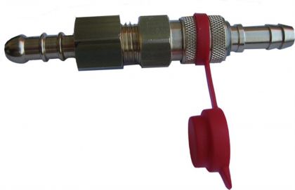 Snelkoppeling 2x Slangtule 8mm