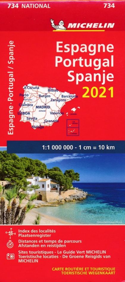 Michelin Spanje Portugal 2021 11734 National Kaar
