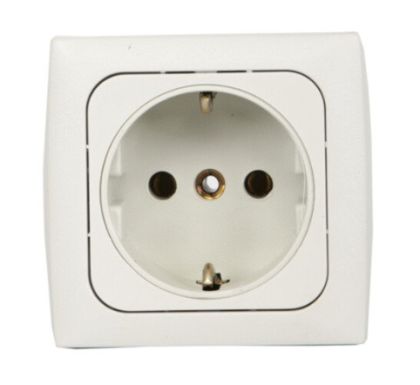 Stopcontact Inbouw Wit