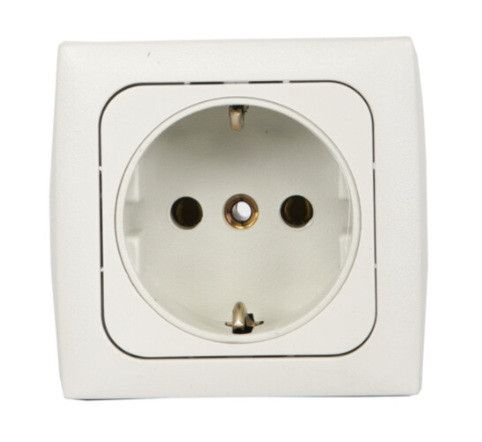 Stopcontact Inbouw Wit