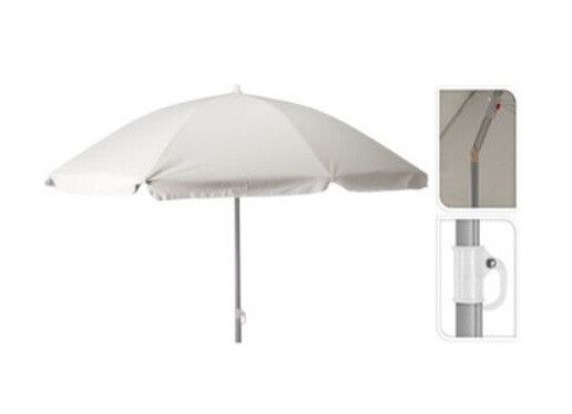 Strandparasol D200cm Creme
