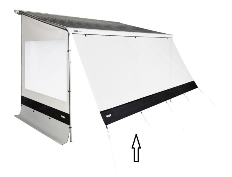 Sun Blocker G2 Front 430x170cm Thule