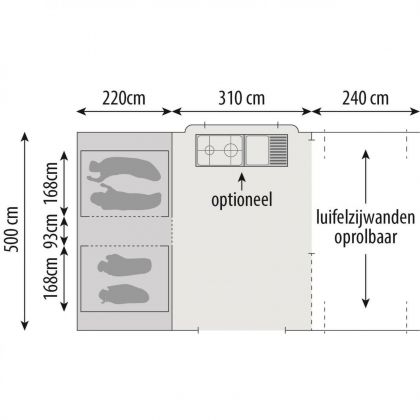 Sunrider Xl Deluxe All Season Easy Pack